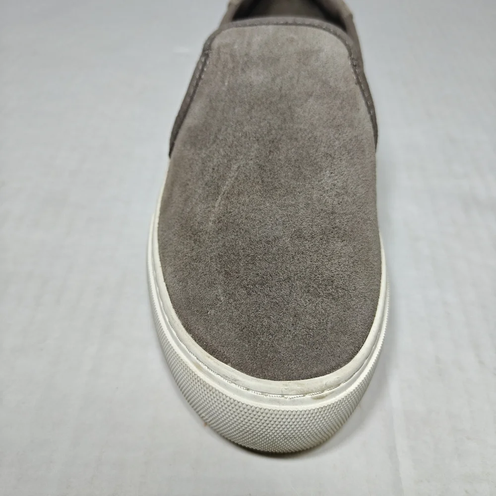 UGG Jass Slip On Suede Gray/Taupe Sneakers Woman’s Shoes Size 6.5